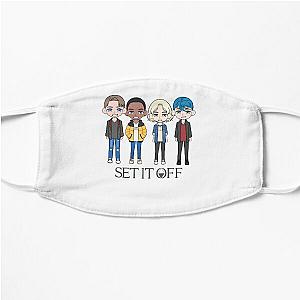 Funny Gifts For Set It Off Gift For Fan Flat Mask