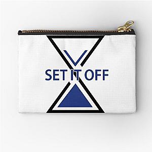 Set It Off Midnight Logo Zipper Pouch