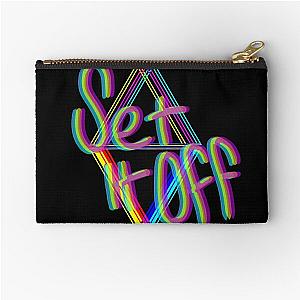 Set it Off Band Elsewhere Album Neon Zipper Pouch