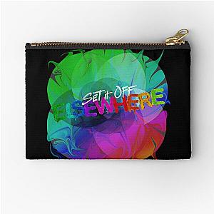 Set it Off Elsewhere Album Rainbow melt Zipper Pouch