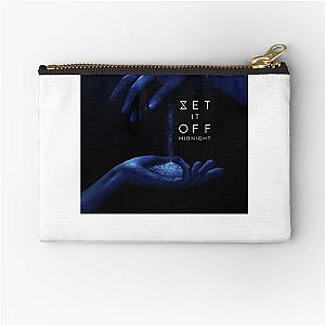 Midnight Set It Off Zipper Pouch