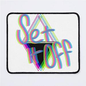 Set it Off Band Elsewhere Album Neon Mouse Pad