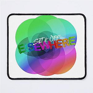 Set it Off Elsewhere Album Rainbow Mouse Pad