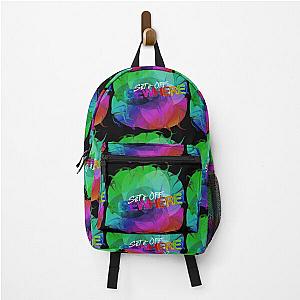 Set it Off Elsewhere Album Rainbow melt Backpack