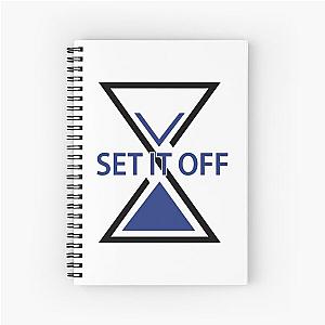 Set It Off Midnight Logo Spiral Notebook