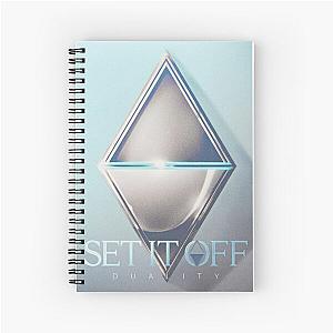 tags, Set it off, mask, bags, totebags, hats, skins Spiral Notebook