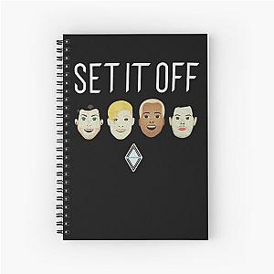 For Mens Womens Set It Off Album 2021 Dedeklista Gifts Movie Fan Spiral Notebook