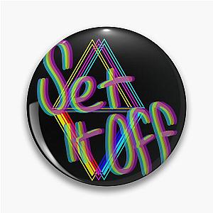 Set it Off Band Elsewhere Album Neon Pin