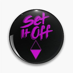 Set it off band BLACK and PINK Pin