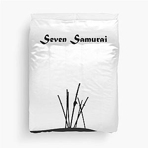 Seven Samurai Akira Kurosawa Duvet Cover