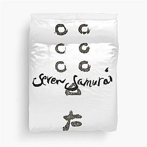 Seven Samurai Akira Kurosawa Duvet Cover