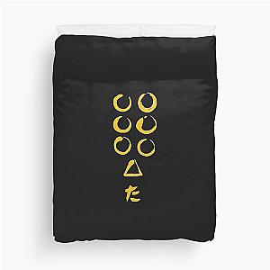 Akira Kurosawa Seven Samurai Flag Logo -- Duvet Cover