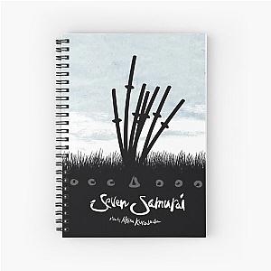 Seven Samurai Movie Poster HD  Spiral Notebook