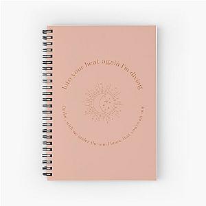 Seventeen 'Darl+ing' Sun Spiral Notebook