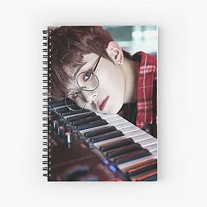 woozi - seventeen ten age Spiral Notebook