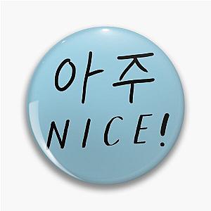 Aju Nice! SEVENTEEN VERY NICE Kpop inspired design. BLUE VERSION Pin