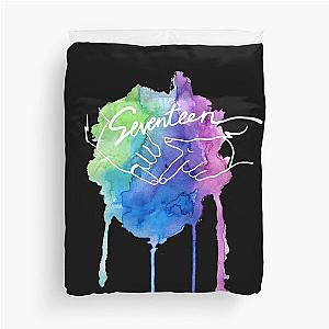 Seventeen Watercolor Duvet Cover