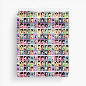 SEVENTEEN Faces Duvet Cover