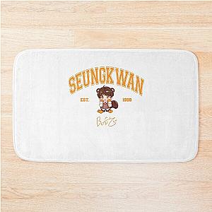 Seungkwan 1998 Seventeen Members Shirt, Seventeen Member Shirt,  Bath Mat