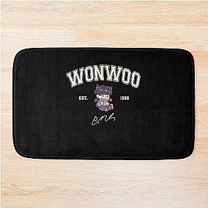 WONWOO 1996 Seventeen Members Shirt, Seventeen Member Shirt,  Bath Mat