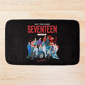 Say the name, SEVENTEEN Bath Mat