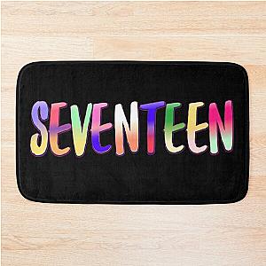 seventeen kpop  Bath Mat