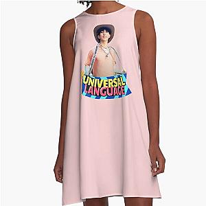 DK Seventeen God of Music Lyric Universal Language A-Line Dress