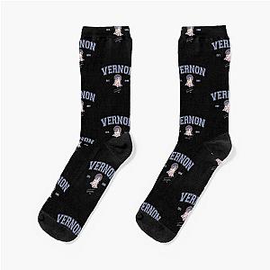 Vernon 1998 Seventeen Members Shirt, Seventeen Member Shirt,  Socks