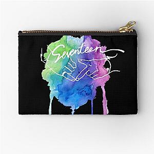 Seventeen Watercolor Zipper Pouch