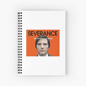 Severance The Violence Of Work   Spiral Notebook