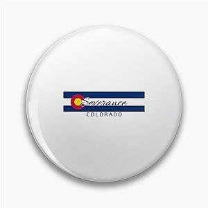 Severance Colorado flag stripe    Pin