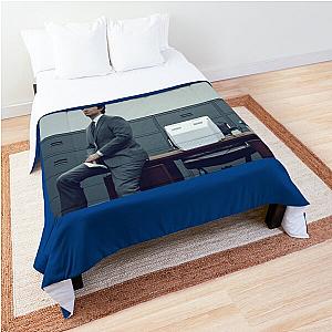 Severance Tv show Adam Scott   Comforter