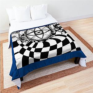 Tribe Twelve Severance Design Graphic  Comforter