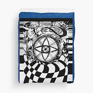 Tribe Twelve Severance Design Graphic  Duvet Cover