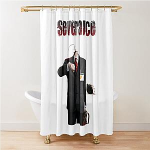 Thriller Severance Tv Show   Shower Curtain