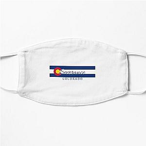 Severance Colorado flag stripe    Flat Mask