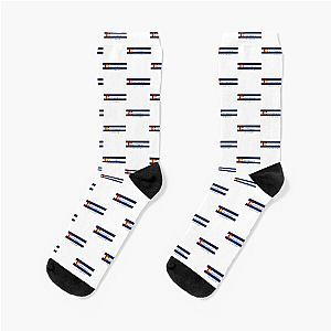 Severance Colorado flag stripe    Socks