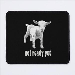 Severance Goat Not Ready Yet White Mouse Pad