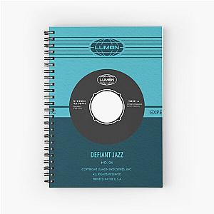 Severance defiant jazz vinyl  Spiral Notebook