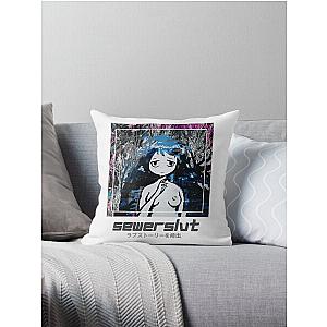 SEWERSLVT DNB music artist album Throw Pillow