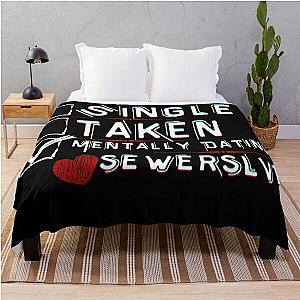 Mentally Dating Sewerslvt Throw Blanket