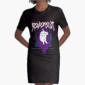 Sewerslvt - Drowning In The Sewer Graphic T-Shirt Dress