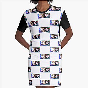 SEWERSLVT SCHIZOFRENIA SPECIAL GIFT FOR SEWERSLVT LOVERS  Graphic T-Shirt Dress