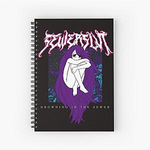 Sewerslvt - Drowning In The Sewer Spiral Notebook