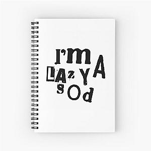 I'm a Lazy Sod Spiral Notebook: Sex Pistols Tribute