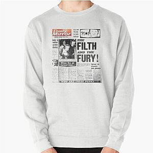 Sex Pistols Front Page News Pullover Sweatshirt