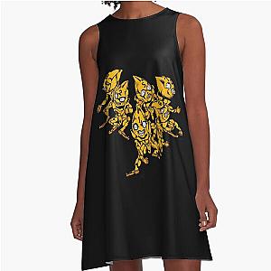 Sex Pistols Jojo's Bizarre Adventure Part 5 Vento Aureo Classic T-Shirt A Line Dress