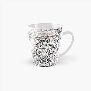 John Lydon inspired design created from Sex Pistols lyrics Tall Mug