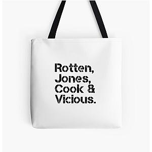 Sex Pistols line up All Over Print Tote Bag