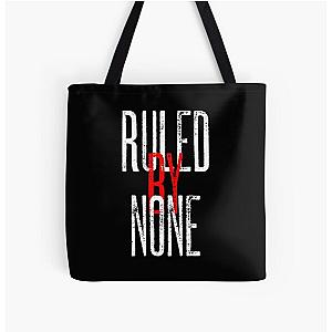 Ruled By None Sex Pistols Inspired Anarchist Design Tote Bag